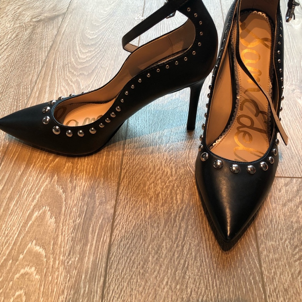 Sam Edelman studded pointed toe heel